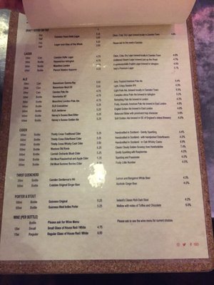 Menu photo 1 Piebury Corner London, XGL Menu photo 1 Piebury Corner London, XGL