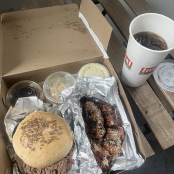 Imperial Pizza - Beef on weck and bbq garlic parm wings - Pizza Near Me - Buffalo, New York