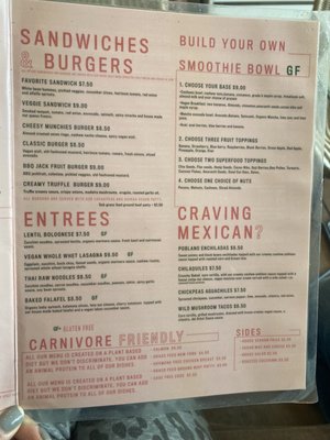 Menu photo 2 Juicery Plus El Paso, TX
