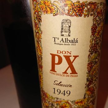 Akelare - dessert wine paired with blue cheese and fruit compote - Signature Cuisine Near Me - Donostia-San Sebastian, SS
