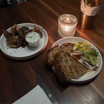 Nido - Eggplant, Burrata (both phenomenal) - New American Near Me - Austin, Texas