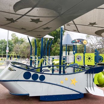 North Weddington Park - Swaying spaceship with knobs and buttons and joysticks to navigate with - Parks Near Me - North Hollywood, California North Weddington Park - Swaying spaceship with knobs and buttons and joysticks to navigate with - Parks Near Me - North Hollywood, California