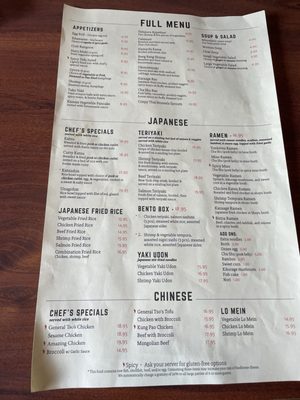 Menu photo 1 Sushi Tomo Pittsburgh, PA