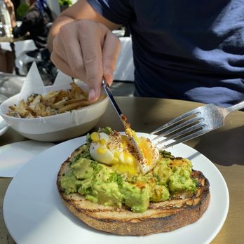 RH Rooftop Restaurant at RH West Palm - Avocado Toast - Wine Bars Near Me - West Palm Beach, Florida