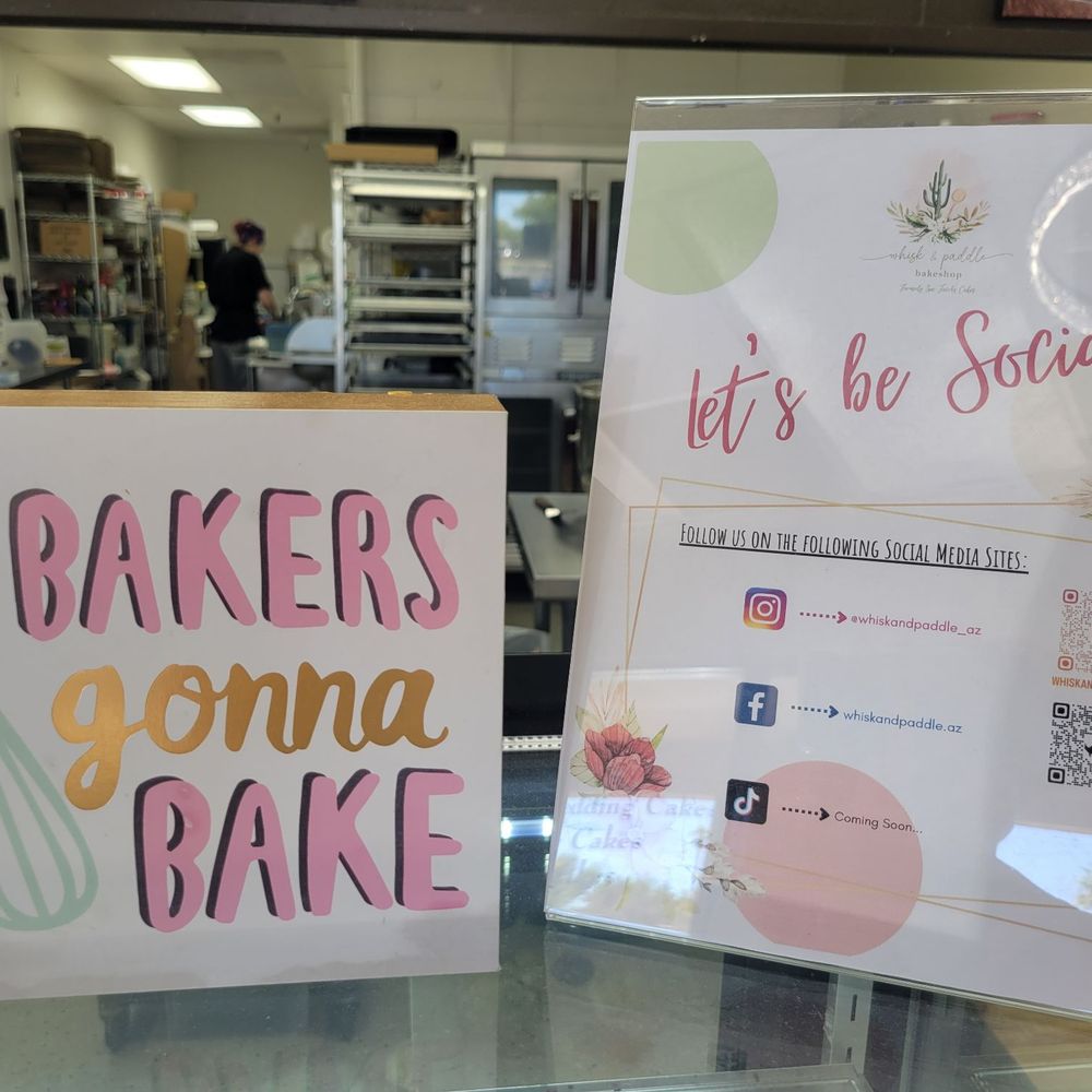 Whisk & Paddle Bakeshop - Bakeries Near Me - Gilbert, Arizona Whisk & Paddle Bakeshop - Bakeries Near Me - Gilbert, Arizona
