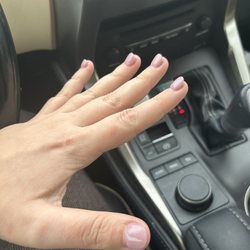 Lantana Nails & Spa - Thick and grown out (this is on the way home)