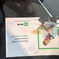 TD Bank - They promised $300 referral fee, I never got it after 6 months either. Just trying to lure you in with these ridiculous offers. So upset!