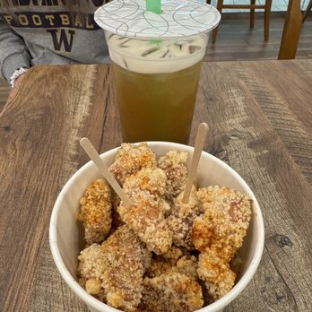 Mr. Chick’s Tea House - Mango Fruit Tea and Popcorn Chicken - Donuts Near Me - Fairfax, Virginia Mr. Chick’s Tea House - Mango Fruit Tea and Popcorn Chicken - Donuts Near Me - Fairfax, Virginia