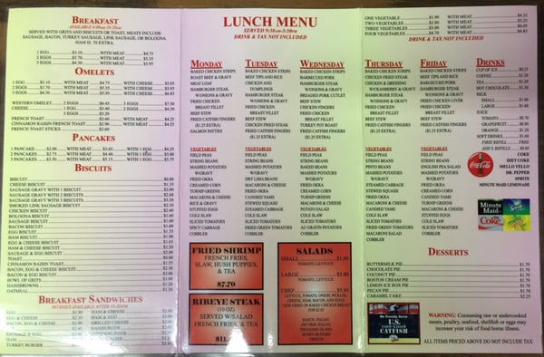 Menu photo 8 City Cafe Northport, AL