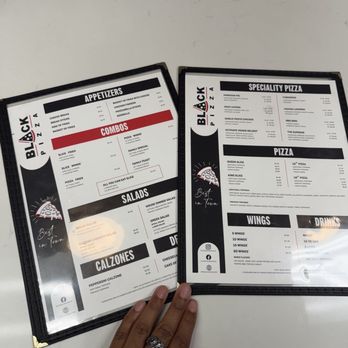 BLACK PIZZA - Menu - Pizza Near Me - Atlanta, Georgia