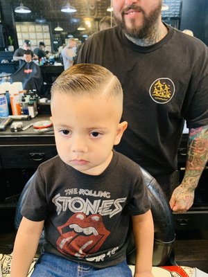 Kid's cuts - We're confident your kids will love their new look. Book and appointment with us today.