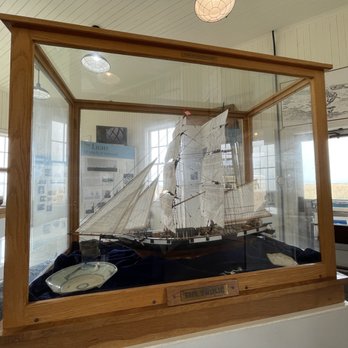 Point Cabrillo Light Station - Model of the shipwreck Frolic - Landmarks & Historical Buildings Near Me - Mendocino, California Point Cabrillo Light Station - Model of the shipwreck Frolic - Landmarks & Historical Buildings Near Me - Mendocino, California