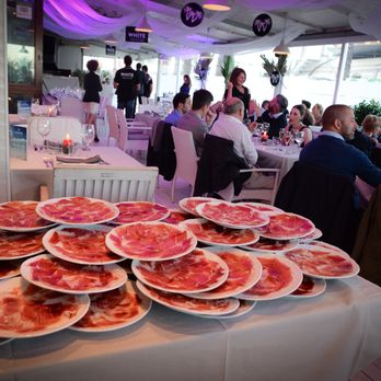 White Eivissa - Iberi ham fresh cut - Mediterranean Near Me - Ibiza, PM White Eivissa - Iberi ham fresh cut - Mediterranean Near Me - Ibiza, PM