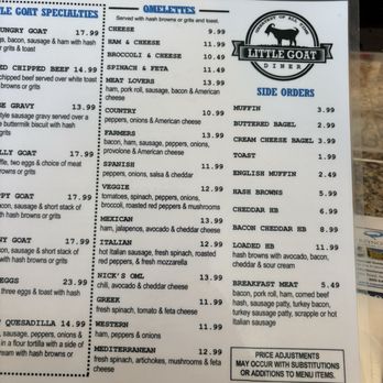 Little Goat Diner - Menu - Breakfast & Brunch Near Me - Pleasantville, New Jersey Little Goat Diner - Menu - Breakfast & Brunch Near Me - Pleasantville, New Jersey