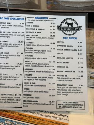 Menu photo 2 Little Goat Diner Pleasantville, NJ Menu photo 2 Little Goat Diner Pleasantville, NJ