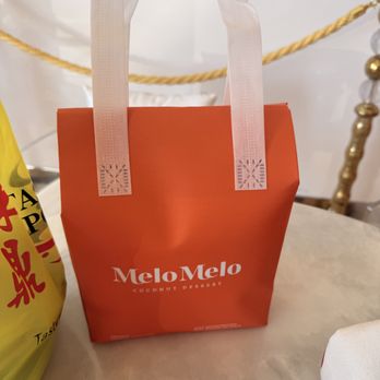 Melo Melo Coconut Dessert - Take-Out Bag - Desserts Near Me - Milpitas, California