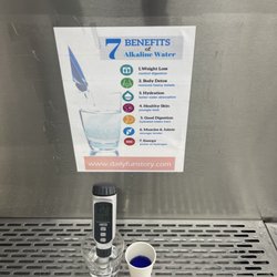 De Anza Pure Water - Our alkaline ph always above 9.5 , our price only at $1.05/ gallon for Prepaid !