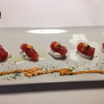 Restaurant Tora - Tuna carpaccio. Tuna was very fresh but the cream was a bit odd. - Japanese Near Me - Columbus, Ohio Restaurant Tora - Tuna carpaccio. Tuna was very fresh but the cream was a bit odd. - Japanese Near Me - Columbus, Ohio