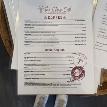 The Clove Cafe - Menu - Bakeries Near Me - Hurst, Texas