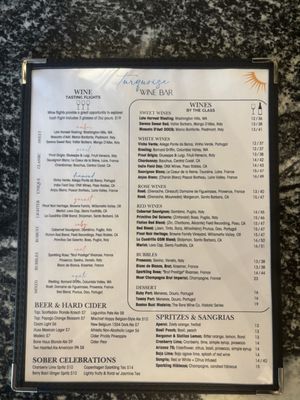 Menu photo 7 Turquoise Wine Bar Phoenix, AZ