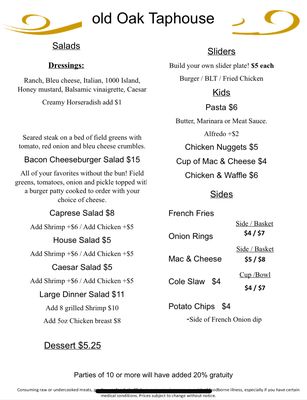 Menu photo 8 Old Oak Taphouse Plantersville, TX Menu photo 8 Old Oak Taphouse Plantersville, TX