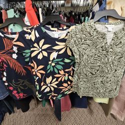 JCPenney - Examples of Liz Claiborne tops in the clearance section