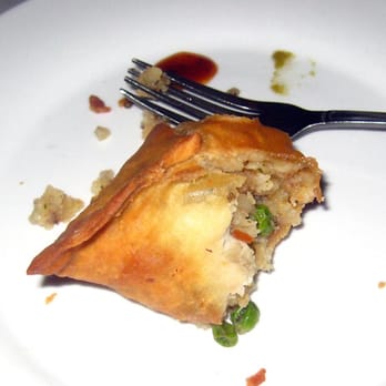 Golden Gate - Samosa Close Up - Pizza Near Me - San Francisco, California