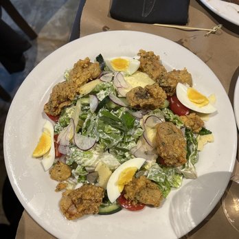 Dyron's Low Country - Oyster Cobb salad. - New American Near Me - Mountain Brook, Alabama Dyron's Low Country - Oyster Cobb salad. - New American Near Me - Mountain Brook, Alabama