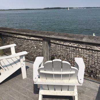 Cedar Point's Lighthouse Point - Cottages have nice decks that face the lake - RV Parks Near Me - Sandusky, Ohio