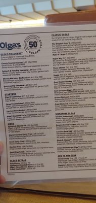 Menu photo 3 Olga's Kitchen Chesterfield Twp, MI Menu photo 3 Olga's Kitchen Chesterfield Twp, MI