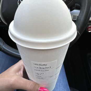 Starbucks - What on earth is this weird cup?! - Coffee & Tea Near Me - Carlsbad, California