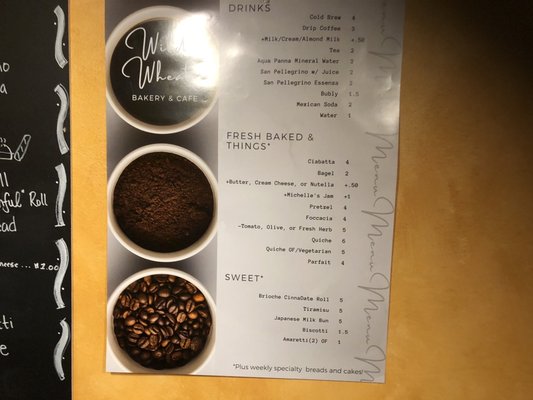Menu photo 2 Wild Wheat Bakery and Cafe Tecopa, CA