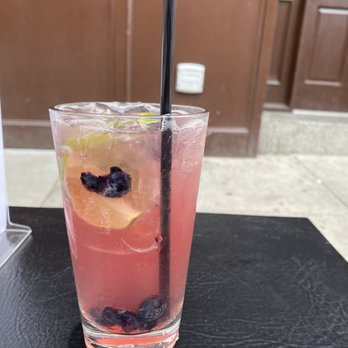 Quattro - blueberry basil lemonade - Pizza Near Me - Boston, Massachusetts Quattro - blueberry basil lemonade - Pizza Near Me - Boston, Massachusetts
