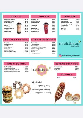 Menu photo 4 Mochibees Donut Cafe Greenville, SC Menu photo 4 Mochibees Donut Cafe Greenville, SC