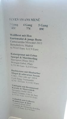 Menu photo 1 SEVEN SWANS Frankfurt, HE