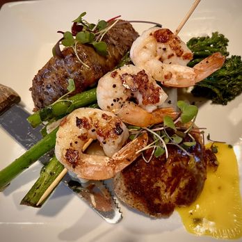 The Rustic Spoon-Red Mill - Surf and Turf (crab cake and filet). - Breakfast & Brunch Near Me - Virginia Beach, Virginia