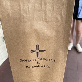 Santa Fe Olive Oil & Balsamic - Bag of Purchases (Fig Balsamic and Rosemary Olive Oil) - Olive Oil Near Me - Santa Fe, New Mexico Santa Fe Olive Oil & Balsamic - Bag of Purchases (Fig Balsamic and Rosemary Olive Oil) - Olive Oil Near Me - Santa Fe, New Mexico