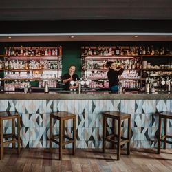 Jacks - Making cocktails at Jacks