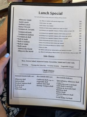 Menu photo 5 Goshi Japanese Restaurant Paso Robles, CA