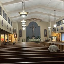 St Didacus Catholic Church - View of the Altar from the back of the Church