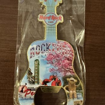 Hard Rock Cafe - Rockford - City Bottle Opener - American Near Me - Rockford, Illinois Hard Rock Cafe - Rockford - City Bottle Opener - American Near Me - Rockford, Illinois