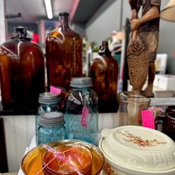 The Shops on Main - Blue Ball jars