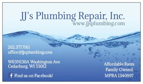 JJ's Plumbing Repair Logo