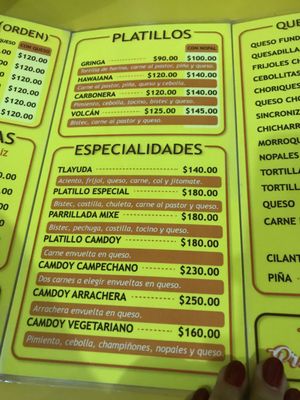 Menu photo 4 Taquería Puerto Mixe Oaxaca México, D.F., DIF Menu photo 4 Taquería Puerto Mixe Oaxaca México, D.F., DIF