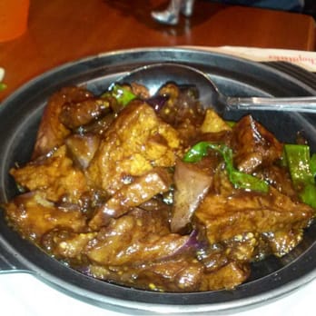 Happy Kitchen - Eggplant Tofu w/ brown sauce - Chinese Near Me - Chino Hills, California Happy Kitchen - Eggplant Tofu w/ brown sauce - Chinese Near Me - Chino Hills, California