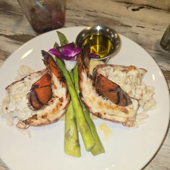 Wickies Lighthouse Restaurant - Stuffed lobster tails. - Diners Near Me - Sanibel, Florida