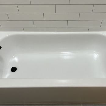 Fantastic Restoration - Total transformation of a 10 year old tub to a new look! - Refinishing Services Near Me - Humble, Texas