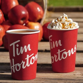 Tim Hortons - New #AppleCider & #AppleCiderSupreme - Bakeries Near Me - Dundee, Michigan
