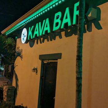 Tribal Kava - the front of a restaurant at night - Lounges Near Me - West Palm Beach, Florida Tribal Kava - the front of a restaurant at night - Lounges Near Me - West Palm Beach, Florida