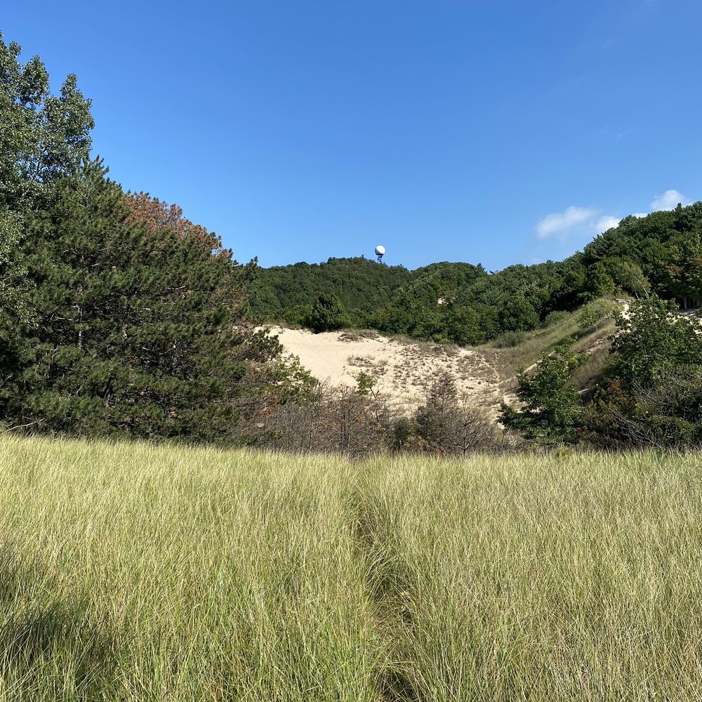Oval Beach - View behind the beach - Beaches Near Me - Saugatuck, Michigan